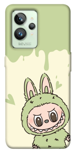 Чехол itsPrint Labubu green для Realme GT2