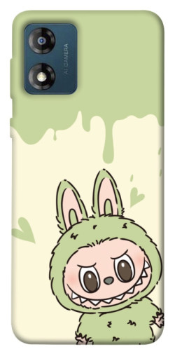 Чехол itsPrint Labubu green для Motorola Moto E13