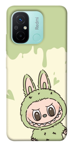 Чехол itsPrint Labubu green для Xiaomi Redmi 12C