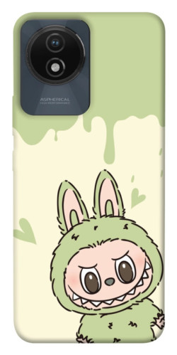 Чехол itsPrint Labubu green для Vivo Y02
