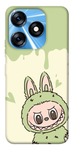 Чохол itsPrint Labubu green для TECNO Spark 10 Pro