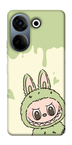 Чехол itsPrint Labubu green для TECNO Camon 20 Pro (CK7n)