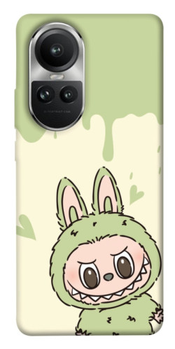 Чехол itsPrint Labubu green для Oppo Reno 10