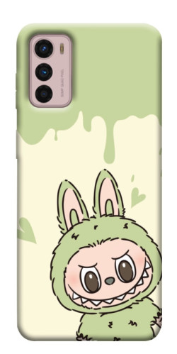 Чехол itsPrint Labubu green для Motorola Moto G42