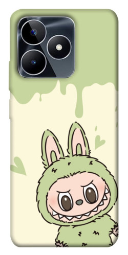 Чехол itsPrint Labubu green для Realme C53