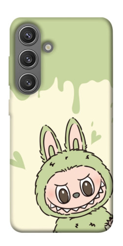 Чехол itsPrint Labubu green для Samsung Galaxy S24+