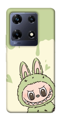Чехол itsPrint Labubu green для Infinix Note 30 Pro