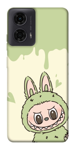 Чехол itsPrint Labubu green для Motorola Moto G24