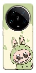 Чехол itsPrint Labubu green для Xiaomi 14 Ultra