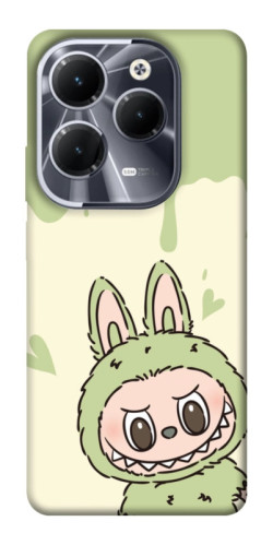 Чехол itsPrint Labubu green для Infinix Hot 40