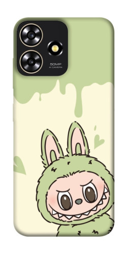 Чехол itsPrint Labubu green для ZTE Blade A73 4G