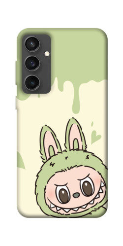 Чехол itsPrint Labubu green для Samsung Galaxy S24 FE