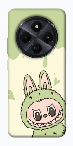 Чехол itsPrint Labubu green для Xiaomi Redmi 14C / Poco C75