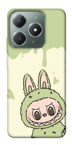 Чехол itsPrint Labubu green для Realme C61 4G