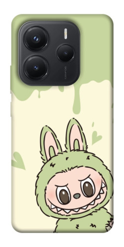 Чехол itsPrint Labubu green для Xiaomi Redmi Note 14 5G