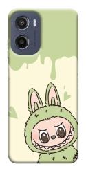 Чехол itsPrint Labubu green для Motorola Moto G05
