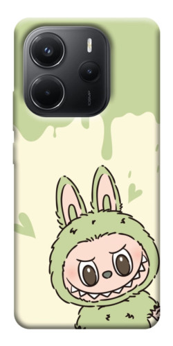 Чехол itsPrint Labubu green для Xiaomi Redmi Note 14 4G (Europe version)