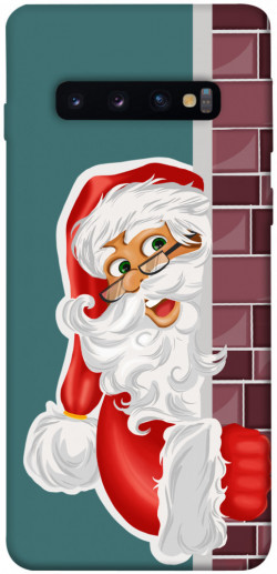 Чехол itsPrint Hello Santa для Samsung Galaxy S10