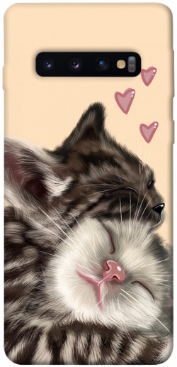 Чехол itsPrint Cats love для Samsung Galaxy S10