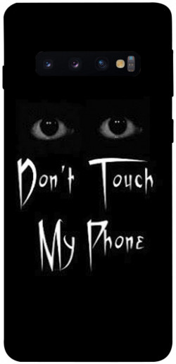 Чохол itsPrint Don't Touch для Samsung Galaxy S10