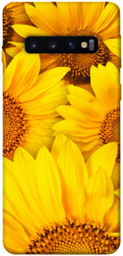 Чохол itsPrint Букет соняшників для Samsung Galaxy S10
