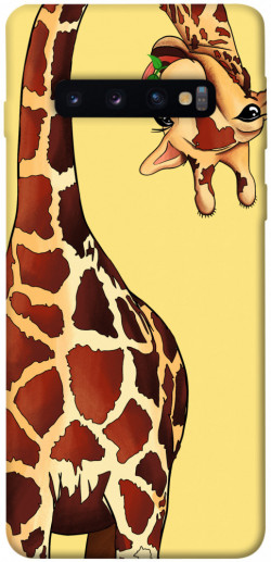 Чехол itsPrint Cool giraffe для Samsung Galaxy S10