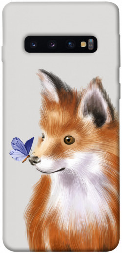 Чохол itsPrint Funny fox для Samsung Galaxy S10