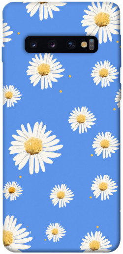 Чехол itsPrint Chamomile pattern для Samsung Galaxy S10