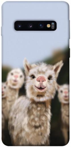 Чохол itsPrint Funny llamas для Samsung Galaxy S10