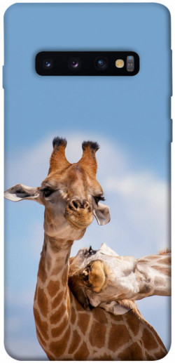 Чехол itsPrint Милые жирафы для Samsung Galaxy S10