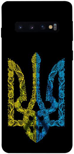 Чехол itsPrint Жовтоблакитний герб для Samsung Galaxy S10
