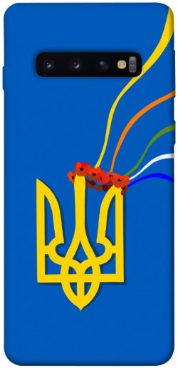 Чохол itsPrint Квітучий герб для Samsung Galaxy S10