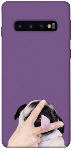 Чехол itsPrint Мопс для Samsung Galaxy S10