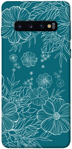 Чехол itsPrint Botanical illustration для Samsung Galaxy S10