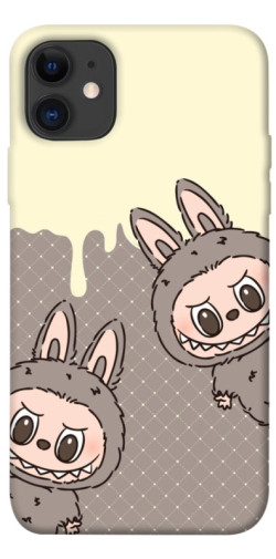 Чехол itsPrint Labubu twins для Apple iPhone 11 (6.1")