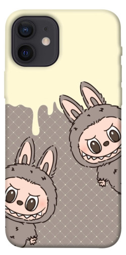 Чехол itsPrint Labubu twins для Apple iPhone 12 Pro (6.1")