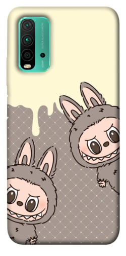 Чехол itsPrint Labubu twins для Xiaomi Redmi Note 9 4G / Redmi 9 Power / Redmi 9T