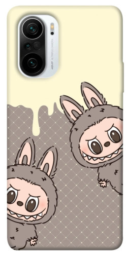 Чехол itsPrint Labubu twins для Xiaomi Redmi K40 / K40 Pro / K40 Pro+ / Poco F3