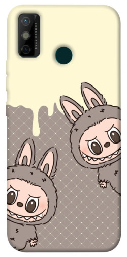 Чехол itsPrint Labubu twins для TECNO Spark 6 Go