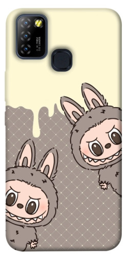 Чехол itsPrint Labubu twins для Infinix Hot 10 Lite