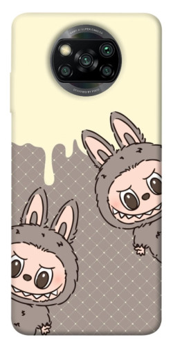 Чехол itsPrint Labubu twins для Xiaomi Poco X3 NFC / Poco X3 Pro