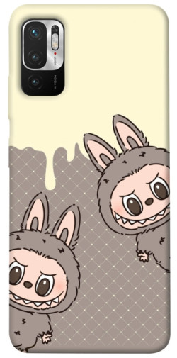 Чехол itsPrint Labubu twins для Xiaomi Redmi Note 10 5G