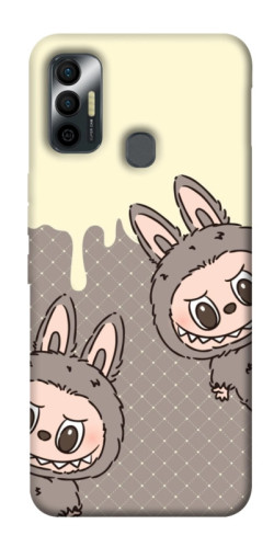 Чехол itsPrint Labubu twins для TECNO Spark 7