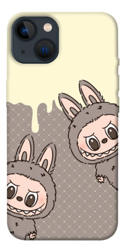 Чехол itsPrint Labubu twins для Apple iPhone 13 (6.1")