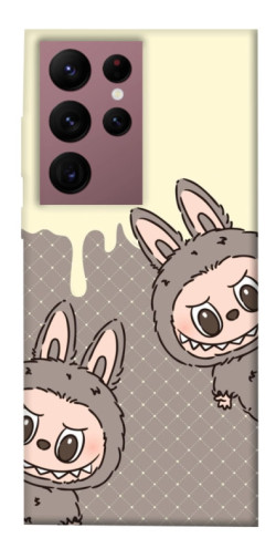Чехол itsPrint Labubu twins для Samsung Galaxy S22 Ultra
