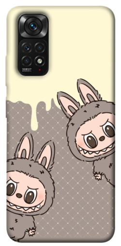 Чехол itsPrint Labubu twins для Xiaomi Redmi Note 11 (Global) / Note 11S