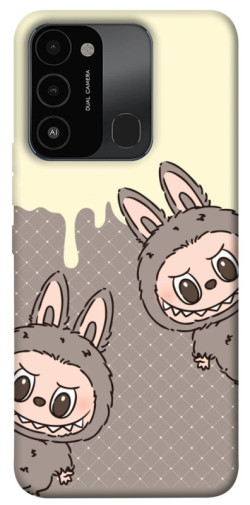 Чехол itsPrint Labubu twins для Tecno Spark Go 2022 (KG5m)