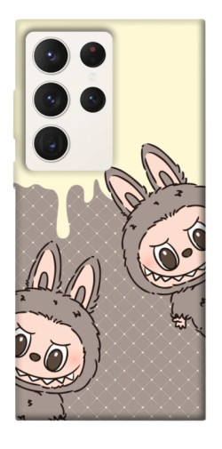 Чехол itsPrint Labubu twins для Samsung Galaxy S23 Ultra