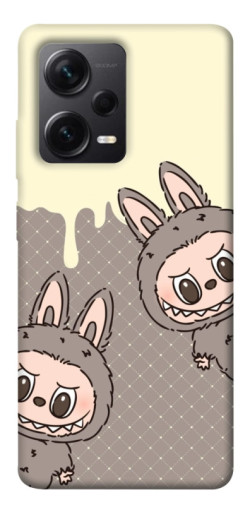 Чехол itsPrint Labubu twins для Xiaomi Redmi Note 12 Pro+ 5G