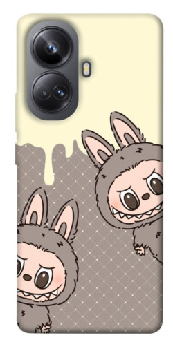 Чехол itsPrint Labubu twins для Realme 10 Pro+